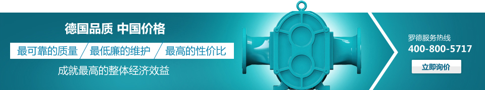 羅德凸輪轉(zhuǎn)子泵--德國品質(zhì)，中國價格